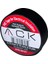 1 Adet Ack Siyah Izole Bant 0.13X19MMX8YDS 1