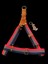 Köpek göğüs tasması orta ve büyük ırk yumuşak kolon üç renkli hakiki süet deri genişlik:3cm göğüs ölçüsü:50-90cm ayarlamalı dog harness GT4-19 6