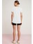 Tatum Kadın 100% Pamuk Süprem Yuvarlak Yaka Comfort Fit Beyaz T-Shirt 5
