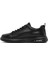 Erkek Siyah Bağcıklı Deri Sneaker 24WFD690518 2