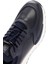Erkek Lacivert Bağcıklı Deri Sneaker 24WFD692518 10