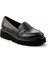 Siyah Kadın Loafer Ayakkabı K01257068009 3