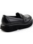 Siyah Kadın Loafer Ayakkabı K01257068009 4