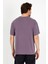 Rose Baskılı Bisiklet Yaka Oversize T-Shirt - Rose 4