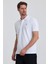 Erkek Pamuklu Kumaş Slim Fit Kesim 2-Li Polo Yaka T-Shirt - Siyah Beyaz 3
