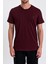 Erkek Siyah Beyaz Bordo %100 Pamuk 3 Lü T-Shirt Paketi 2