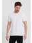 Erkek Siyah Beyaz Bordo %100 Pamuk 3 Lü T-Shirt Paketi 4