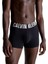 Calvin Klein Erkek 3'lü Siyah Boxer Trunk 000NB3608A 2