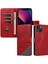 Elmas Dikiş Deri Telefon Koruması ile IPhone 14 Için Flip Case (Yurt Dışından) 1