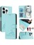 IPhone 15 Için Kılıf Pro Cüzdan Kapak Çevirin Kart Yuvası Tutucu Kickstand Kedi (Yurt Dışından) 5