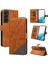 Samsung Galaxy S21 Deri Telefon Koruma Kılıfı ve Kart Için Flip Case (Yurt Dışından) 5