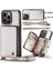IPhone 14 Için Kılıf Pro Max Çift Kayış 360&DEG; Koruma Rfıd Engelleme Cüzdan (Yurt Dışından) 2
