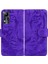 Infinix Not 11 Için Flip Case Deri Cüzdan Kickstand Koruyucu Kabartmalı (Yurt Dışından) 1