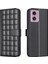 Motorola Moto G24 Pu Deri Kart Yuvaları Tutucu Koruyucu Için Flip Case (Yurt Dışından) 1