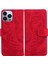 IPhone 14 Için Flip Case Pro Deri Cüzdan Kickstand Koruyucu Kabartmalı (Yurt Dışından) 1