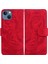IPhone 15 Için Flip Case Artı Kabartmalı Sevimli Kaplan Deri Cüzdan Kickstand (Yurt Dışından) 1