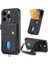 IPhone 15 Için Kılıf Pro Max Kart Yuvası Çok Fonksiyonlu Ayrılabilir Kordon (Yurt Dışından) 1