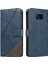 Mays Shop Elmas Dikiş Deri Telefon ile Samsung Galaxy S7 Kenar Için Flip Case (Yurt Dışından) 2