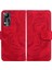 Infinix Not 11 Için Flip Case Deri Cüzdan Kickstand Koruyucu Kabartmalı (Yurt Dışından) 1