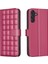 Samsung Galaxy A25 5g Için Flip Case Cüzdan Kart Yuvaları Tutucu Iş Pu (Yurt Dışından) 1