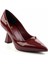 Bordo Rugan Kadın Klasik Topuklu Ayakkabı K01231400008 3