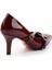 Bordo Rugan Kadın Klasik Topuklu Ayakkabı K01231401508 4