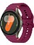 Samsung Galaxy Watch 7 Fe 6 5 4 40 44 Classic 42 43 45 46 mm ile Uyumlu Kordon Wavy Silikon 1