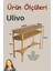 ULİVO Dresuar – MDF Lam & Ahşap Ayaklı 3 Raflı Konsol Hol, Koridor, Makyaj Sehpası, Plaklık, Dekoratif Çiçeklik H:81cm En:118cm Derinlik: 38cm 2