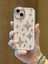 iPhone 14 Plus Uyumlu Gümüş Taşlı Kuzey Yıldızı Şeffaf Kılıf 3