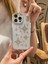 iPhone 15 Pro Uyumlu Gümüş Taşlı Kuzey Yıldızı Şeffaf Kılıf 4