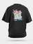 Oversize Just Smile Gülümse Baskılı Unisex Tişört 1