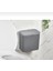 Tekno Trust 15 Litre Fonksiyonel Banyo Mutfak & Ofis Çöp Kovası - Askı Aparatlı-Duvara Asılabilir-Ergonomik Kap 1