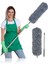 Yumuşak Mikrofiber Teleskopik Toz Alma Fırçası 3'lü Set, Uzayabilen ve Başlıklı 1