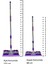 Tekno Trust Mop Yer Mopu Fayans Cam Duvar Yüzey Temizlik Mikrofiber Mandallı Mop Xxl Islak Havlu Uyumlu 3
