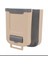 Katlanabilir Tezgah Altı Kapak Askılı 7Lt Bej (Brown) Karavan Çöp Kovası 5