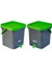 500 ml Bokashi Konsantre Ph Düzenleyici Sıvılı 18 L Kompost Kovası Ikili Set - Yeşil 4