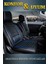 Subaru Xv Lüx Deri Oto Koltuk Kılıfı Ön Arka Takım Elit Serisi Siyah Mavi 1
