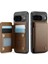 Google Piksel 9 Için Flip Case Rfıd Engelleme Kart Tutucu Kickstand Pu Ince (Yurt Dışından) 2
