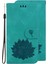 IPhone 14 Için Flip Case Pro Kabartma Lotus Çiçek Cüzdan Manyetik (Yurt Dışından) 4