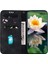 Xiaomi Poco M6 4g Manyetik Kabartma Lotus Çiçek Kickstand Için Flip Case (Yurt Dışından) 4
