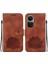 Oppo Oppo 10 Pro 5g Için Flip Case Kickstand Cüzdan Kabartma Lotus Çiçek (Yurt Dışından) 1