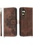 Samsung Galaxy A16 Kabartmalı Bileklik Çoklu Kredi Kartı Için Flip Case (Yurt Dışından) 1