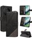 Huawei Mate 60 Pro Için Flip Case Deri Telefon Koruma Kılıfı ve Kart (Yurt Dışından) 1