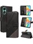 Elmas Dikiş ve Kart Yuvası Deri ile Oppo A78 4g Için Flip Case (Yurt Dışından) 5