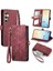 Samsung Galaxy S24 Artı Darbeye Deri Kılıf Için Flip Case Cüzdan Flip (Yurt Dışından) 1