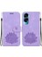 Onur 90 Lite Cüzdan Kickstand Manyetik Kickstand Kabartma Için Flip Case (Yurt Dışından) 1