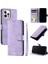 IPhone 12 Için Flip Case Pro Max Kickstand Bilek Kayışı Manyetik Cüzdan Kart (Yurt Dışından) 1