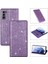 Samsung Galaxy S21 Fe 5g Için Glitter Flip Case Pu Deri Flip Case Kartı (Yurt Dışından) 1