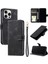 IPhone 14 Için Flip Case Pro Max Cüzdan Kart Yuvaları Bilek Kayışı Manyetik Pu (Yurt Dışından) 4