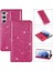 Samsung Galaxy S23 Için Glitter Flip Case Pu Deri Kart Tutucu Flip Case (Yurt Dışından) 1